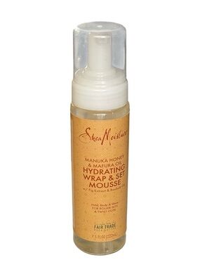 Shea Moisture Hydrating Wrap & Set Mousse (7.5 Fl.oz)